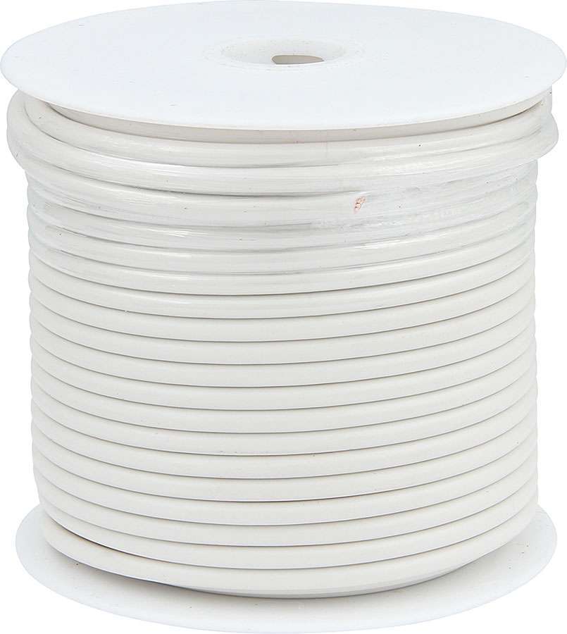 Allstar Performance - 10 Awg White Primary Wire 75ft